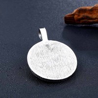 Pendentif Arbre du Monde Yggdrasil, Collier Rétro en Acier Inoxydable, Collier Viking, Pendentif Médaillon pour Homme