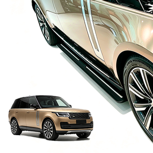 WEIJIA Premium Retractable Power Running Boards for 2023-2025 Range Rover | No-<b>Drill</b> Aluminum Side <b>Steps</b> - Product Image 1