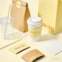 Gobelets en PET Shirong, couleur Pantone, logo personnalisé, impression offset, gobelets jetables transparents pour thé à bulles, café, vodka, lait, boissons froides