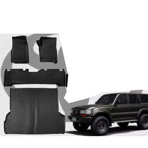 Alfombrillas de goma TPE para coche, alfombrilla para maletero, resistente al agua, duradera, para <span class=keywords><strong>Toyota</strong></span> <span class=keywords><strong>Land</strong></span> <span class=keywords><strong>Cruiser</strong></span> Lc80 1990 1991 1992 1993 1994 <span class=keywords><strong>1995</strong></span> 1996 1997, Kits - Product Image 1