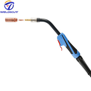 500 AMP CO2 khí mig mag Hàn ngọn đuốc su695 làm mát bằng không khí hàn súng với Euro kết nối giá tốt nhất bán buôn - Product Image 2