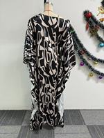 Robes traditionnelles femmes S Ankara Robe tenues Robe de soirée caftan Maxi longue robe vêtements