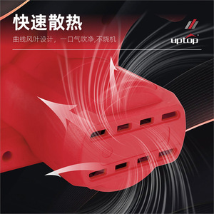 Uptop Cordless Blower 21V Battery Powered Professional Grade Portable Leaf Blower - Product Image 3