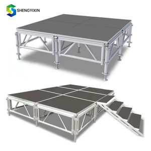 Palco de Alumínio para Concerto Palanque de Montagem Pódio de Palco de Alumínio/Plataforma Elevatória de Palco para Igreja para Show - Product Image 1
