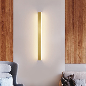 West River Lights Lámpara de pared con tira LED, luz de noche nórdica minimalista moderna para dormitorio, sala de estar, pasillo - Product Image 3