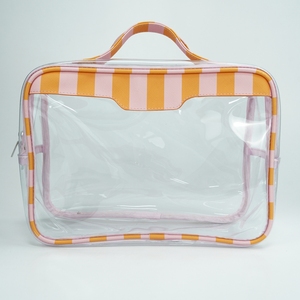 <span class=keywords><strong>Neceser</strong></span> <span class=keywords><strong>grande</strong></span> de PVC personalizado para <span class=keywords><strong>playa</strong></span>, juego de viaje impermeable, cierre de cremallera, <span class=keywords><strong>neceser</strong></span> de belleza geométrica, bolsa de tocador para llevar todo el maquillaje - Product Image 1