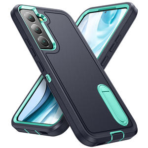 10 colores Kickstand funda móvil 2 en 1 funda de teléfono para <span class=keywords><strong>Samsung</strong></span> <span class=keywords><strong>Galaxy</strong></span> S25 S24 S23 <span class=keywords><strong>S22</strong></span> <span class=keywords><strong>Ultra</strong></span> Plus A06 A16 A26 A36 A56 S25 Edge - Product Image 1