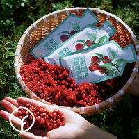 Purée de canneberge biologique Dream Afar, jus sauvage, saveur sucrée et acidulée, disponible en sachets et en bouteilles, produit authentique