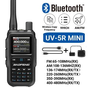 नया बाओफेंग Uv-5r मिनी टू-वे रेडियो 5 किमी मल्टी-बैंड प्रोग्रामिंग वायरलेस आवृत्ति क्लोनिंग 999 चैनल - Product Image 4