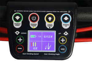 Sedia a Rotelle Elettrica con Cingoli in Lega di Alluminio, Pieghevole, Operabile da Una Sola <span class=keywords><strong>Persona</strong></span>, per Anziani - Product Image 2