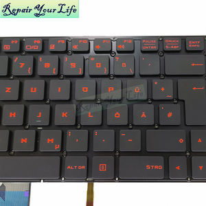 Clavier de Jeu RVB GR Authentique pour ASUS ROG Strix GL502 GL502VM <span class=keywords><strong>GL502VS</strong></span> GL502VT GL502VY 0KNB0-662PGE00 0KN0-TD1GE13 avec Rétroéclairage - Product Image 2