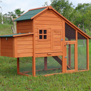 Étanche en bois poulailler solide motif transporteur et conception de cage pour petits animaux ou oiseaux - Product Image 3