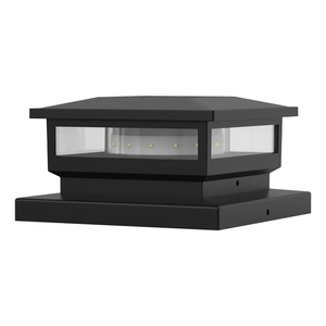 Lampe de décoration de tour extérieure à LED pour clôture Lampe solaire de jardin pour pilier de pelouse Lampe de porte de poteau solaire pour décoration - Product Image 1