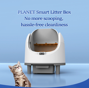 Neues Design 68L Automatische Katzentoilette APP-Steuerung Duale Sicherheitssensoren Selbstreinigende Katzentoilette mit Offenem Design - Product Image 3