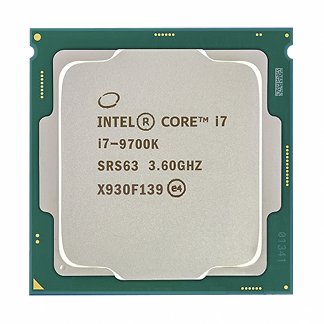 In Stock Core I7 9700k Processor Best Offer Original I7 I5 I3 CPU Core I7 9700K 9700F Processor for Intel
