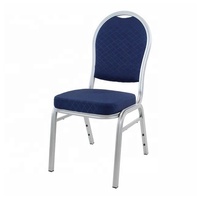 Chaises de Banquet en aluminium robustes avec housses de chaise pour événement fête réception de mariage salon appartement entrée à l'hôpital