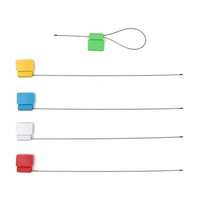 Sello de Seguridad Antirrobo a Prueba de Manipulaciones, Etiqueta de Cable de Acero Inoxidable con RFID NFC/UHF, JHE025