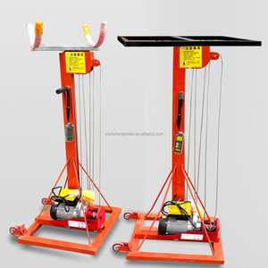 Quality Rolling Shutter Door Lift 300kg Load Electric Elevator Lift Remote Control Small Portable <strong>Cranes</strong> for Home - Product Image 2