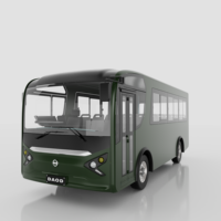DAOD Nouveau Bus Électrique de Luxe 30 Places avec Batterie au Lithium Fer Phosphate Intérieur Personnalisé Navette pour Passagers