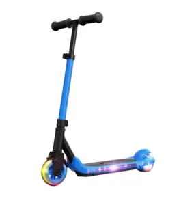 Vente en gros pas cher scooter électrique pour enfants pédale de frein pu flash pneu scooter jouet 60W moteur