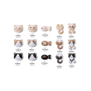 Venta caliente Halloween mezcla de colores Nail Art 3D Kawaii Sanrios dibujos animados lindos accesorios de resina Mini Kawaii Nail Charms <span class=keywords><strong>uñas</strong></span> postizas - Product Image 5