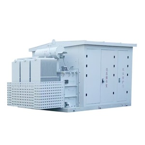 Outdoor <b>Transformer</b> Substation Unit Prefabricated Power Distribution Cabinets Electrical 35KV Hua Style Box <b>Transformer</b> Three Ph - Product Image 2