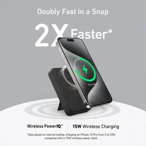 2025 New Mini 15W Wireless Magnetic 10000Mah Fast Charging Power Bank Durable Portable Promotional - Product Image 3