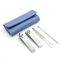 Ensemble de manucure personnalisé avec coupe-ongles, lime à ongles et cure-oreilles