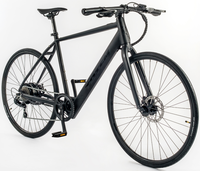 Vélo robuste avec cadre en alliage d'aluminium 700C*20,5 pouces, frein à disque mécanique 7 vitesses, moteur arrière Key-Diso KD 58C et assistance au pédalage électronique