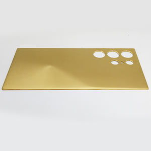 Carcasa <span class=keywords><strong>de</strong></span> Lujo <span class=keywords><strong>de</strong></span> Alta Gama para Teléfono Móvil <span class=keywords><strong>Samsung</strong></span> S24 Ultra, con Placa Trasera <span class=keywords><strong>de</strong></span> Acero Inoxidable Chapada en Oro y Acabado Electrolítico Especial - Product Image 2