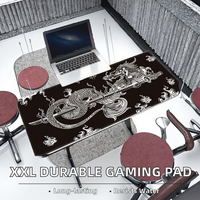 Tapis de souris personnalisé avec logo imprimé, imperméable, en caoutchouc, pour jeux, tapis de souris pour ordinateur, tapis de clavier XXL