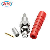 Adaptador Coaxial SHV 5000V 5KV a RG58 RG142, Conector RF de Alto Voltaje de 50 Ohmios para Equipos de Laboratorio e Instrumentos de Prueba