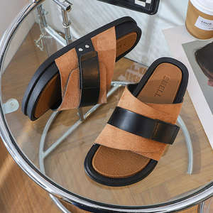 Pantuflas para Hombre, Personalizadas y Modernas, Aptas para Uso en Exteriores, en Casa, en el Baño, Antideslizantes, con Suela Gruesa - Product Image 3