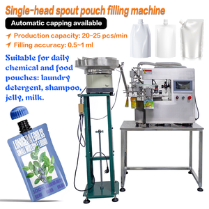 Machine d'emballage automatique haute précision pour sachets de pâte (10-2000 ml) avec <span class=keywords><strong>bec</strong></span> <span class=keywords><strong>verseur</strong></span> pour shampoing, eau, boissons, miel – Haute productivité - Product Image 1