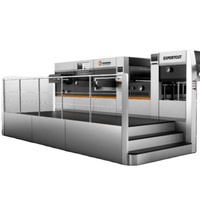 Máquina troqueladora automática para cajas de cartón corrugado