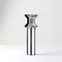 Outils de coupe CNC Palton, processus laser, fraise à profil diamant PCD, fraise de formage PCD pour bois et aluminium