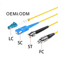 Harga Pabrik Kabel Patch Fiber Optik SC-SC SC/UPC-SC/APC Single Mode G652D Simplex