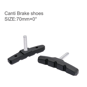 Plaquettes de frein de vélo de route VTT 70mm-Blocs de sécurité de frein Canti en caoutchouc en aluminium silencieux durable Accessoires de pièces de cyclisme - Product Image 3