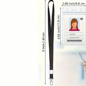 Étiquettes personnalisées avec logo imprimé et porte-badge personnalisé pour les salons professionnels, les événements, impression numérique, pelliculage - Product Image 4