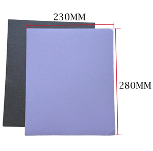 Papier abrasif imperméable en carbure de silicium, feuille 280x230mm, grains 1000, 1500, 2000, <span class=keywords><strong>2500</strong></span>, pour polissage automobile et préparation de la peinture - Product Image 2