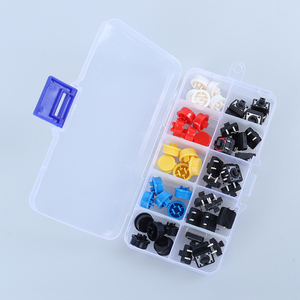 Tscinbuny Key Kit Botão Kit Rodada Botão Caps Touch Switch 12*12*7.3MM Box Kit - Product Image 4