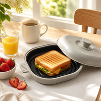 Plat à pâtisserie et moule à tarte carrés en alliage d'aluminium, écologiques, antiadhésifs et compatibles micro-ondes, pour une cuisson polyvalente et un usage quotidien en cuisine