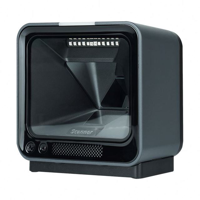 MP7600 Megapixel 2D QR Embedded Wall-mounted Desktop Barcode QR Code Reader with USB/RS232 for Retail Supermarket POS