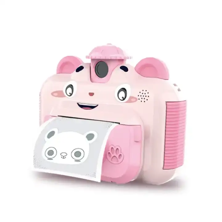 Çocuk dijital kamera oyuncaklar fotoğraflanabilir yazdırılabilir kızlar mini kız renk hazine küçük kamera