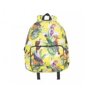 Mochila de Moda para Mujer, Resistente al Agua, con Impresión por Sublimación Personalizada, Plegable, para la Escuela, con Cierre, Proveedor Directo - Product Image 1