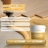 Colle écologique sans solvant pour parquet contrecollé 15kg 20kg Adhésif MS pour revêtements de sol en bois d'ingénierie