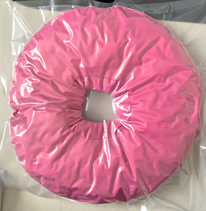 หมอนรองหูรูปโดนัท ซักเครื่องได้ ป้องกันอาการอับชื้น ใช้ได้กับส่วนต่างๆ ของร่างกาย สำหรับใช้บนเครื่องบิน หอพัก การเดินทาง และเวลาพักผ่อน - Product Image 4