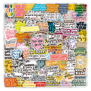 50 autocollants en vinyle chrétiens inspirants, phrases motivantes en anglais pour coques <span class=keywords><strong>de</strong></span> téléphone imperméables, bouteilles d'eau - Product Image 5