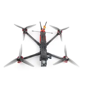 3 Blade Hélice Drone HQPROP Hélice Drones Tri-blade Preto-Carbono Reforçado Nylon Hélice