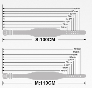 LS0874 도매 사용자 정의 로고 무게 리프팅 벨트 PU 가죽 및 소가죽 4 인치 여성 역도 벨트 - Product Image 5